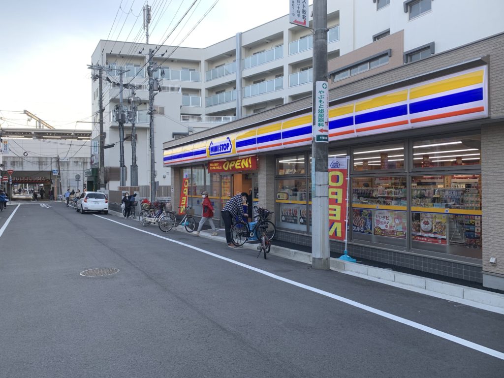 阪神甲子園の駅ウラにミニストップが本日開店しました！